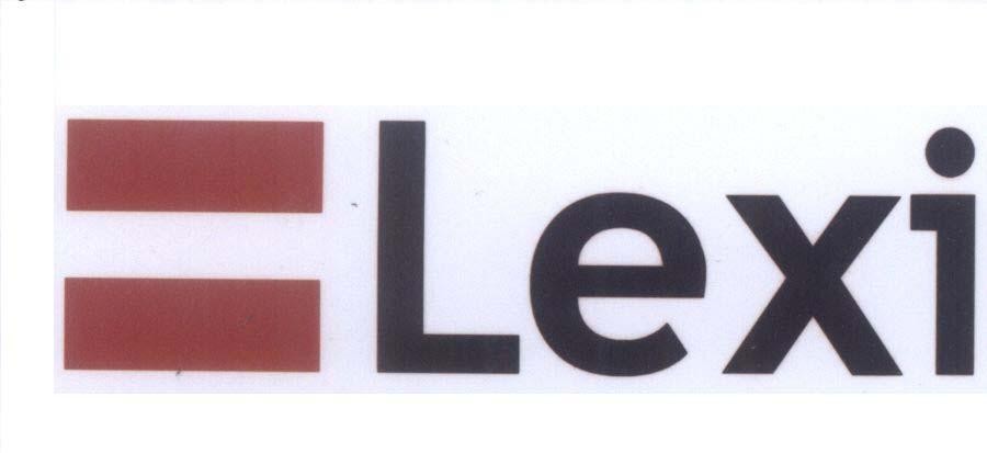 Mẫu nhãn hiệu LEXI