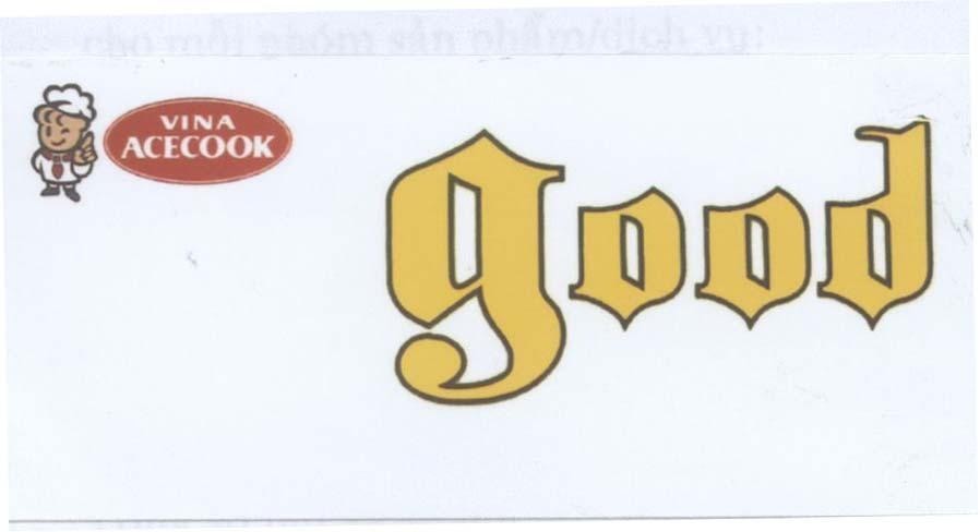 Mẫu nhãn hiệu GOOD VINA ACECOOK