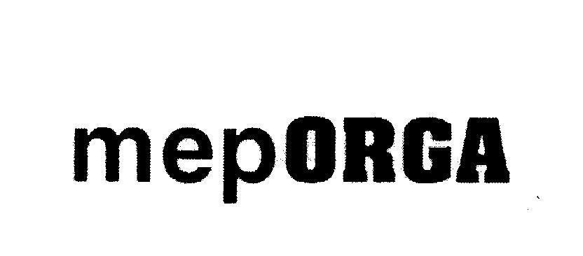 Mẫu nhãn hiệu mepORGA