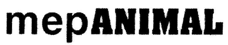Mẫu nhãn hiệu mepANIMAL