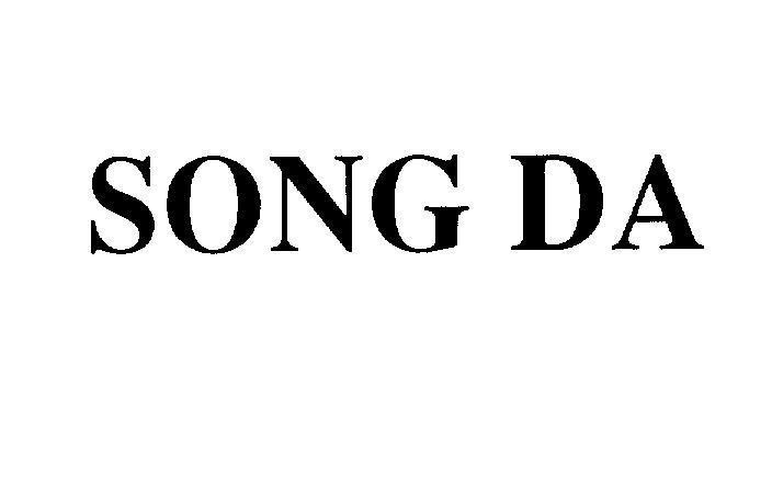 Mẫu nhãn hiệu SONG DA