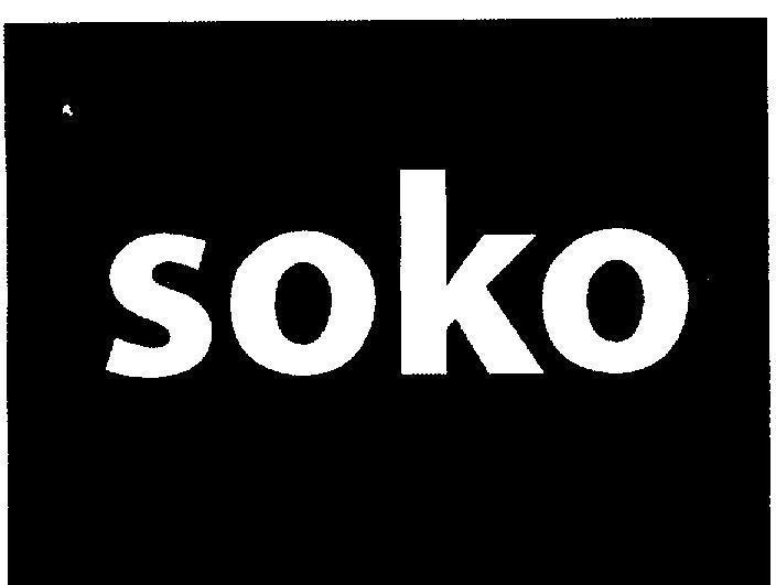 Mẫu nhãn hiệu SOKO