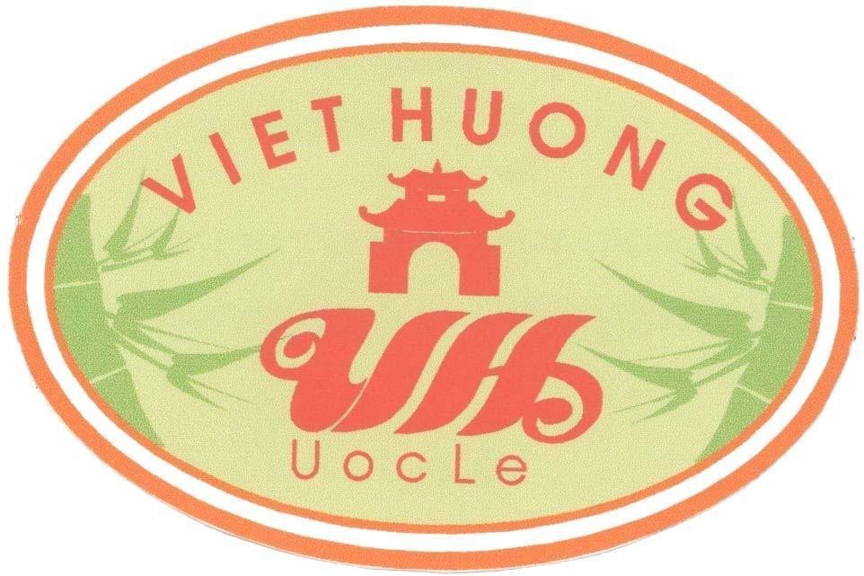 Mẫu nhãn hiệu VIET HUONG VH UOC LE