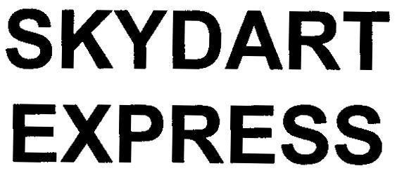 Mẫu nhãn hiệu SKYDART EXPRESS