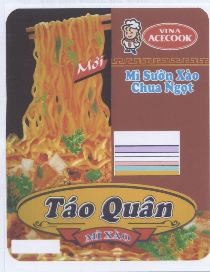 Mẫu nhãn hiệu Táo Quân VINA ACECOOK