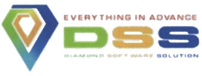 Mẫu nhãn hiệu DSS EVERYTHING IN ADVANCE DIAMOND SOFTWARE SOLUTION
