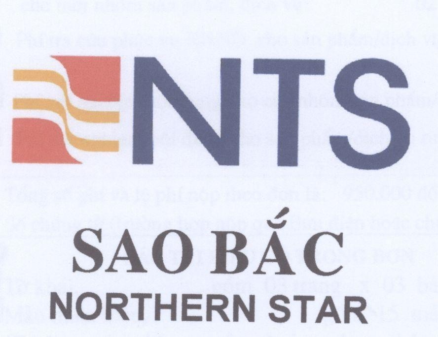 Mẫu nhãn hiệu NTS Sao Bắc NORTHERN STAR