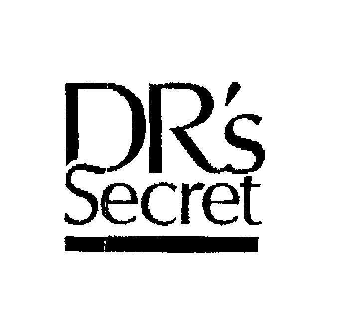 Mẫu nhãn hiệu DR'S SECRET