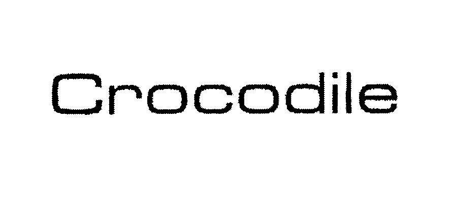 Mẫu nhãn hiệu CROCODILE