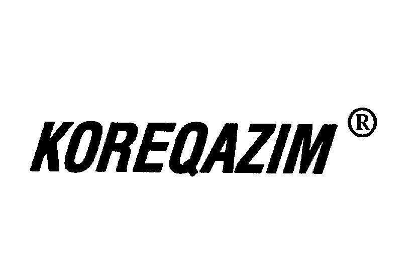 Mẫu nhãn hiệu KOREQAZIM