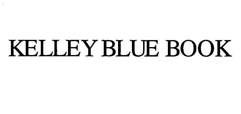 Mẫu nhãn hiệu KELLEY BLUE BOOK
