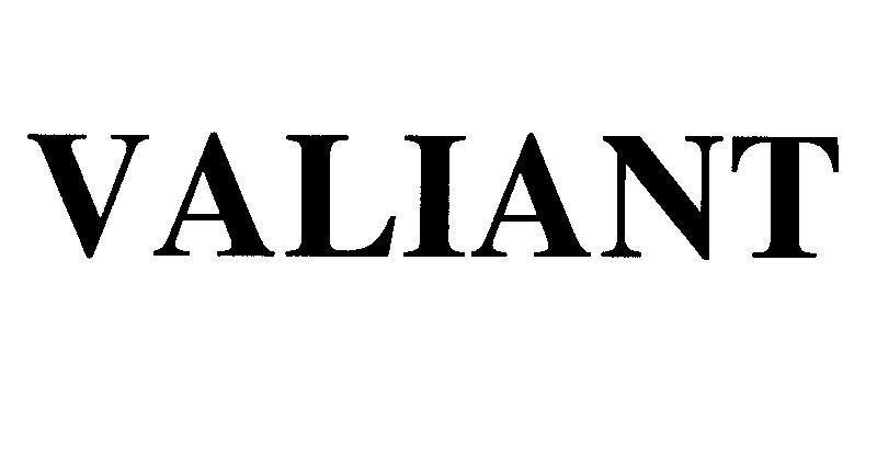 Mẫu nhãn hiệu VALIANT