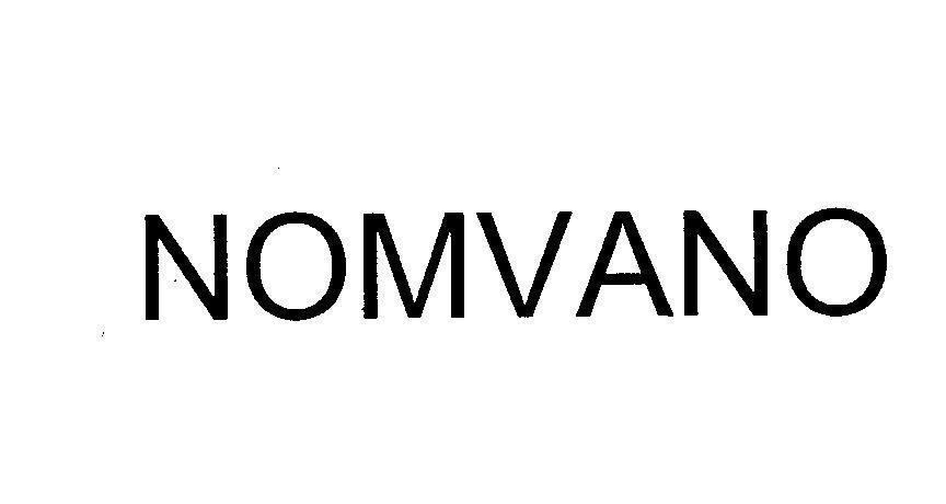 Mẫu nhãn hiệu NOMVANO