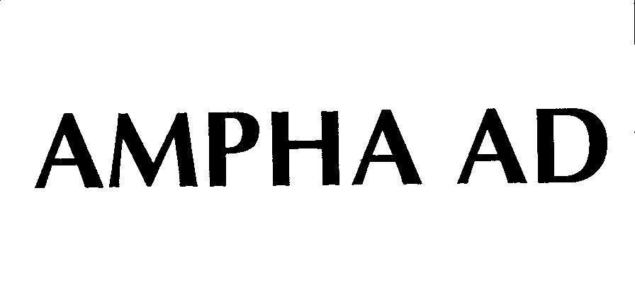 Mẫu nhãn hiệu AMPHA AD