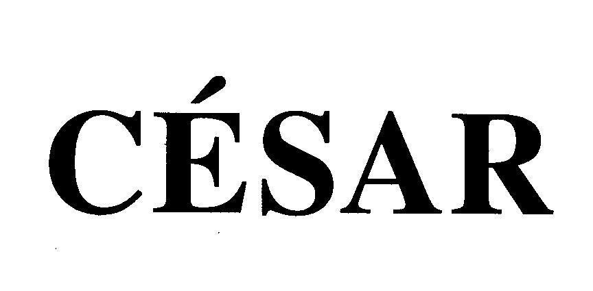 Mẫu nhãn hiệu CESAR