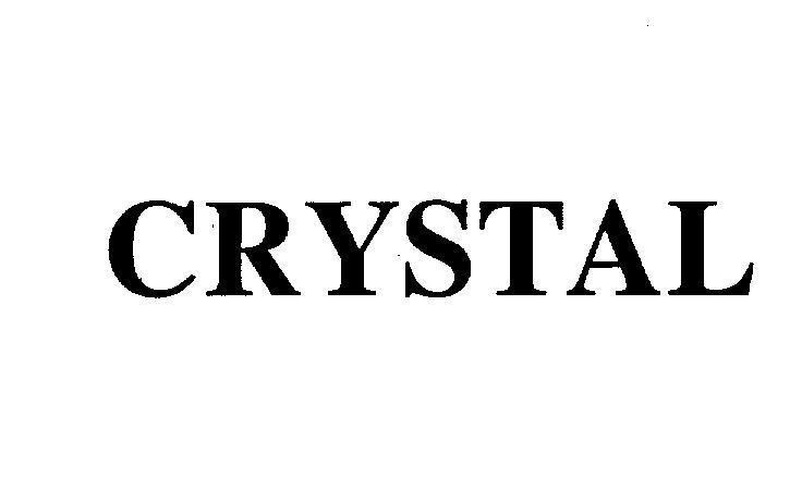 Mẫu nhãn hiệu CRYSTAL