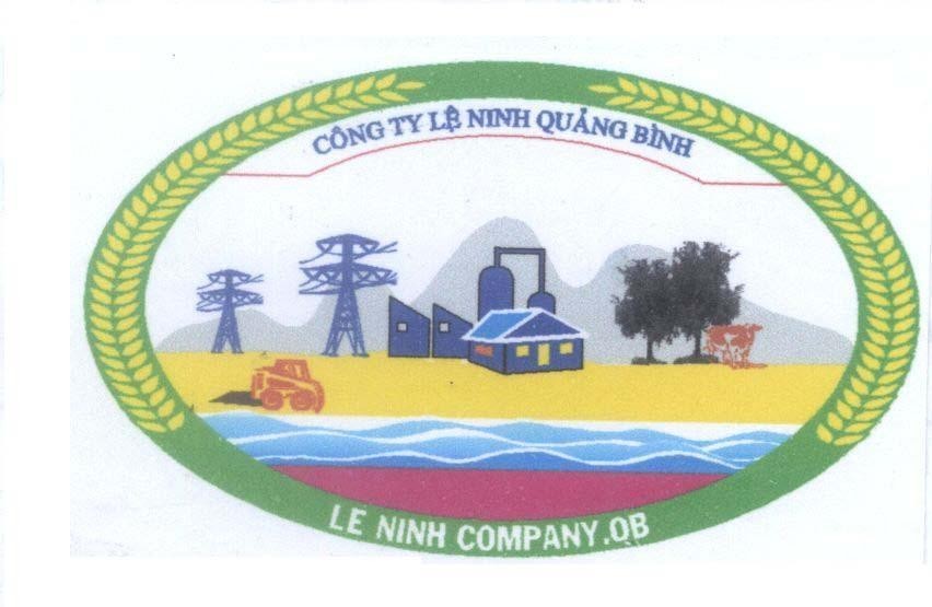 Mẫu nhãn hiệu Công ty Lệ Ninh Quảng Bình LE NINH COMPANY QB