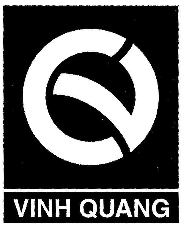 Mẫu nhãn hiệu V Q VINH QUANG