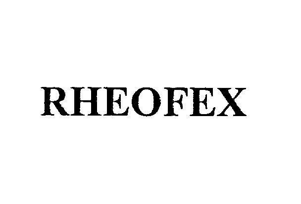 Mẫu nhãn hiệu RHEOFEX