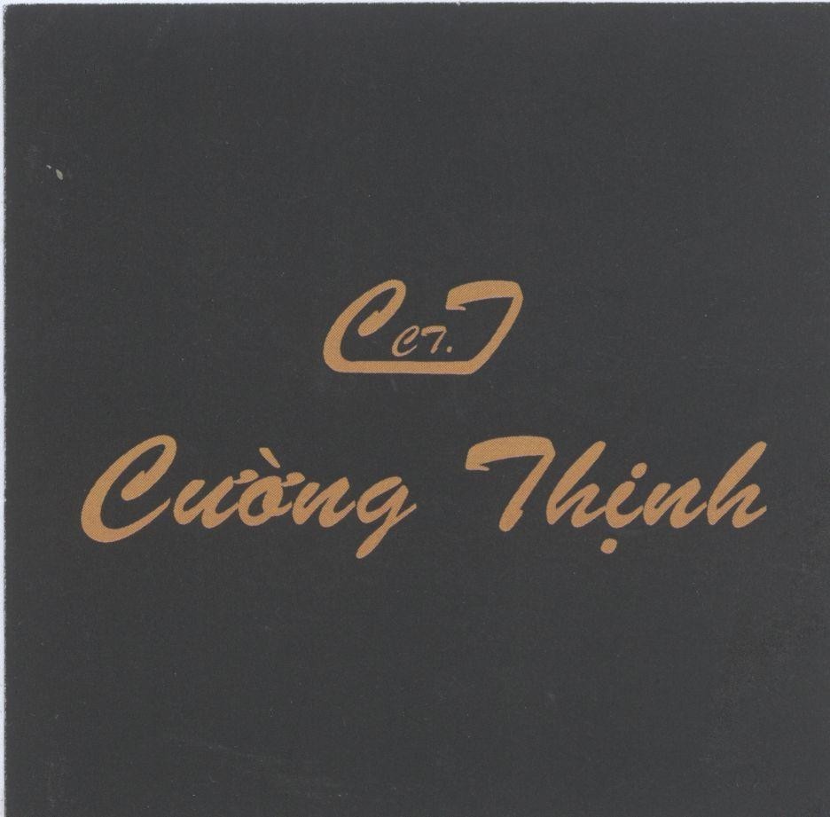 Mẫu nhãn hiệu CT Cường Thịnh