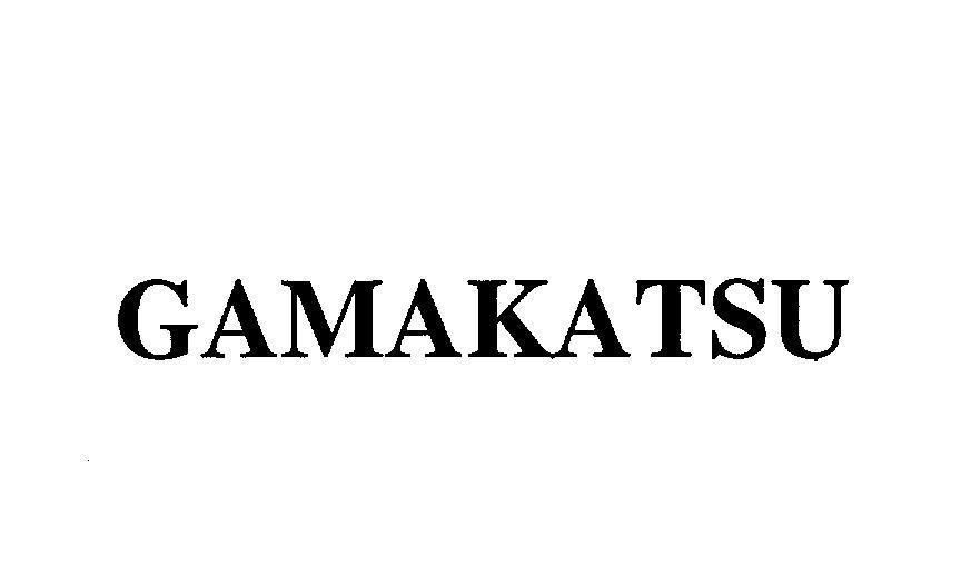 Mẫu nhãn hiệu GAMAKATSU