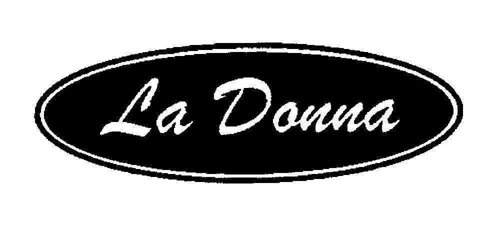 Mẫu nhãn hiệu LA DONNA