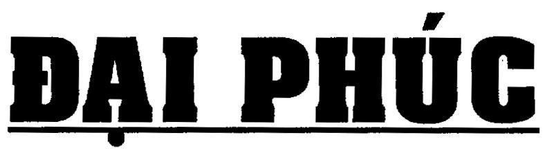 Mẫu nhãn hiệu Đại Phúc