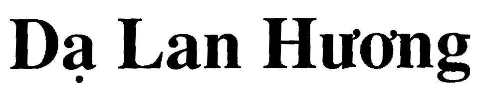 Mẫu nhãn hiệu Dạ Lan Hương