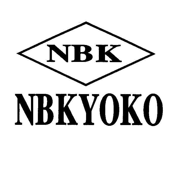 Mẫu nhãn hiệu NBK NBKYOKO