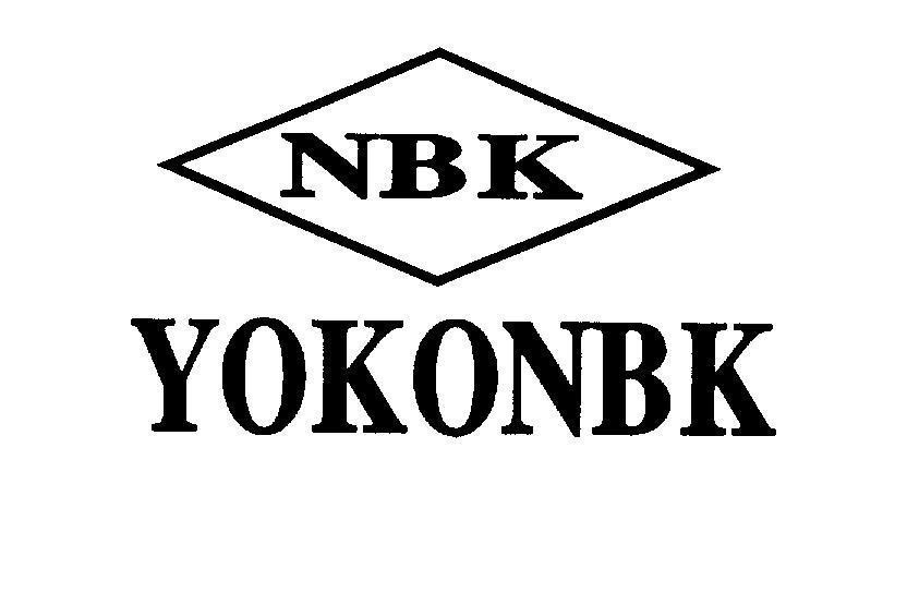 Mẫu nhãn hiệu NBK YOKONBK