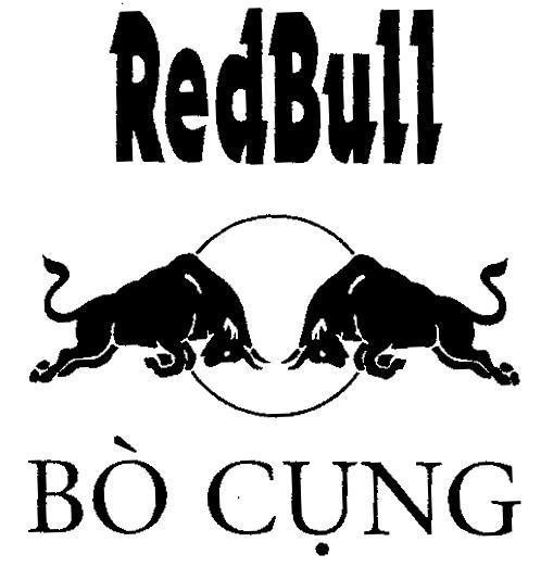 Mẫu nhãn hiệu REDBULL Bò Cụng