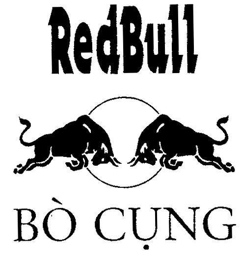 Mẫu nhãn hiệu REDBULL Bò Cụng
