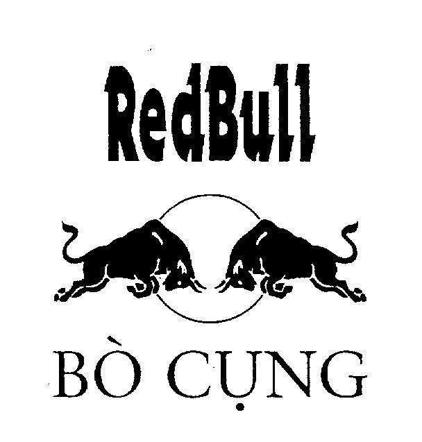 Mẫu nhãn hiệu REDBULL Bò Cụng
