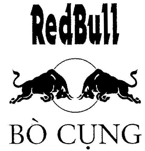 Mẫu nhãn hiệu REDBULL Bò Cụng