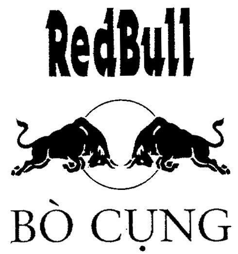 Mẫu nhãn hiệu REDBULL Bò Cụng