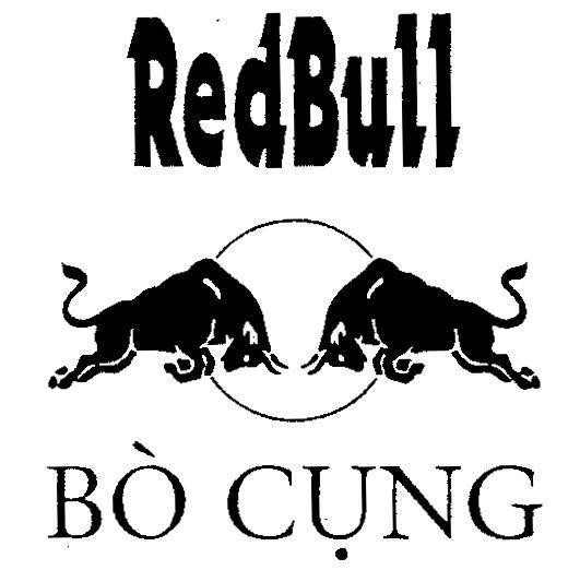 Mẫu nhãn hiệu REDBULL Bò Cụng