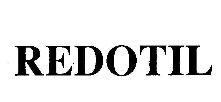 Mẫu nhãn hiệu REDOTIL