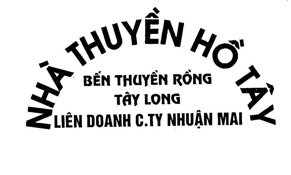 Mẫu nhãn hiệu Nhà Thuyền Hồ Tây Bến Thuyền Rồng Tây Long Nhuận Mai