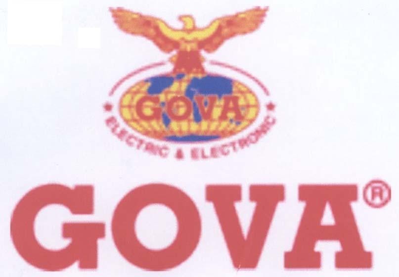 Mẫu nhãn hiệu GOVA & ELECTRONIC