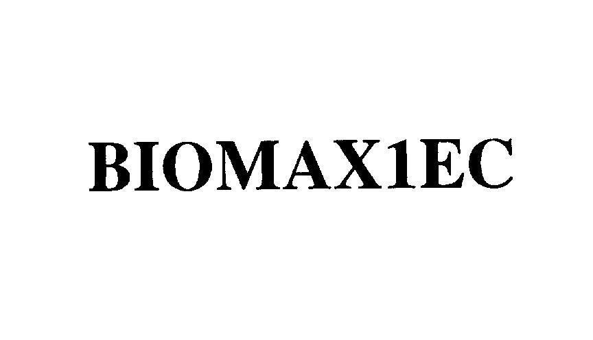 Mẫu nhãn hiệu BIOMAX1EC