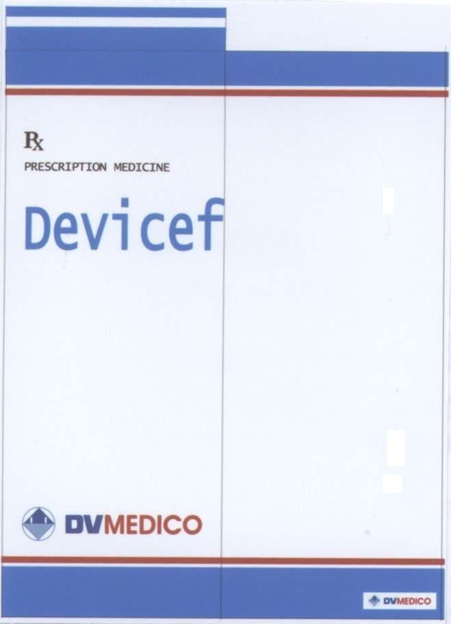 Mẫu nhãn hiệu DEVICEF DVMEDICO PRESCRIPTION MEDICINE PX