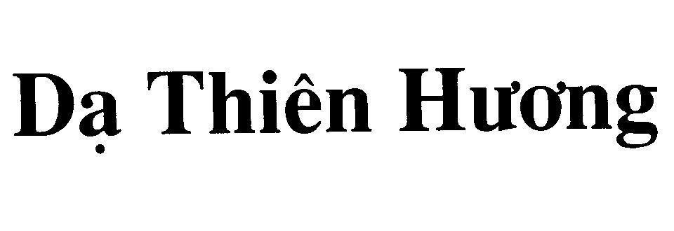 Mẫu nhãn hiệu Dạ Thiên Hương