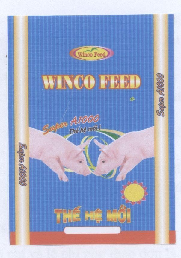 Mẫu nhãn hiệu WINCO FEED Thế hệ mới Super A1000