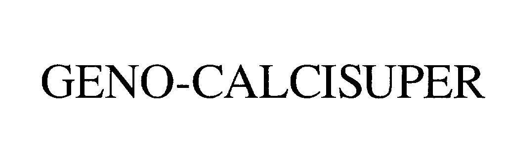 Mẫu nhãn hiệu GENO-CALCISUPER