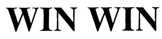 Mẫu nhãn hiệu WIN WIN