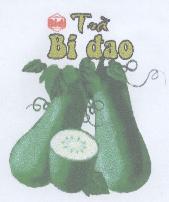 Mẫu nhãn hiệu Bidi Trà Bí đao