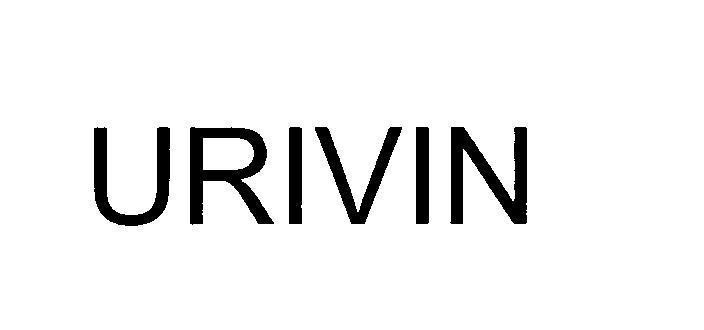 Mẫu nhãn hiệu URIVIN