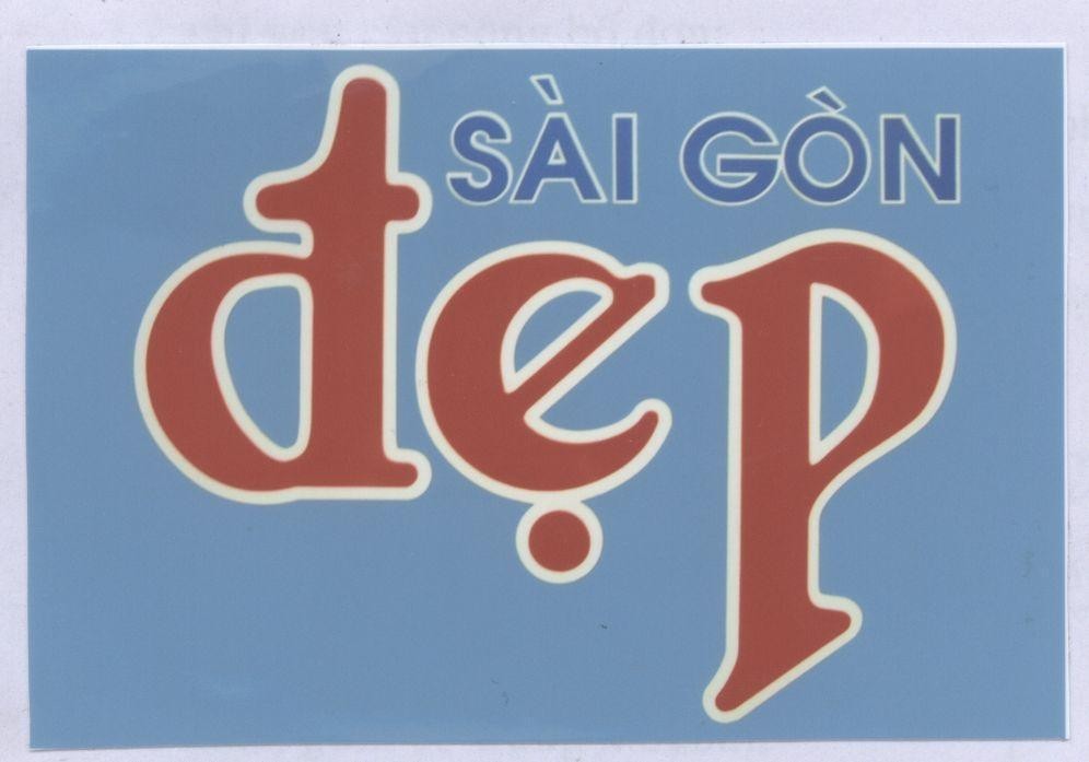 Mẫu nhãn hiệu Sài Gòn đẹp