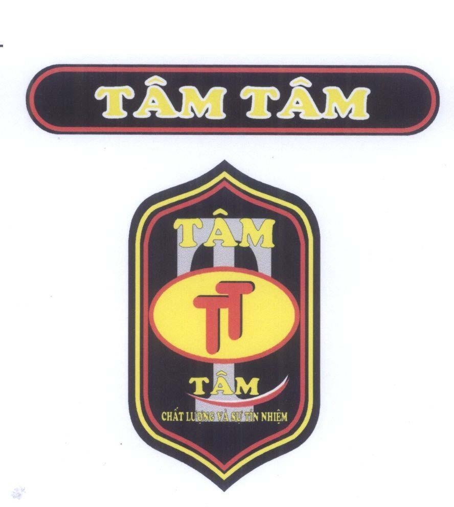 Mẫu nhãn hiệu Tâm Tâm TT Chất lượng và sự tín nhiệm