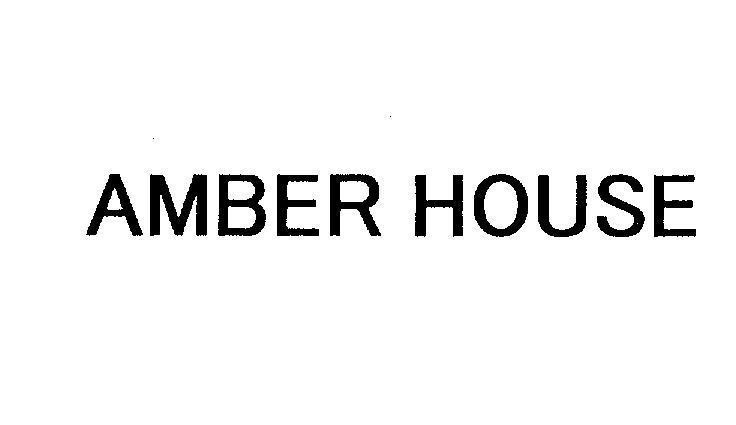 Mẫu nhãn hiệu AMBER HOUSE